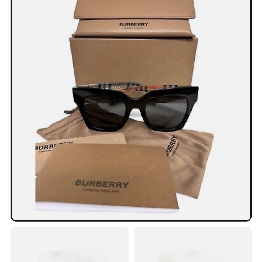 Burberry Black Sunglasses